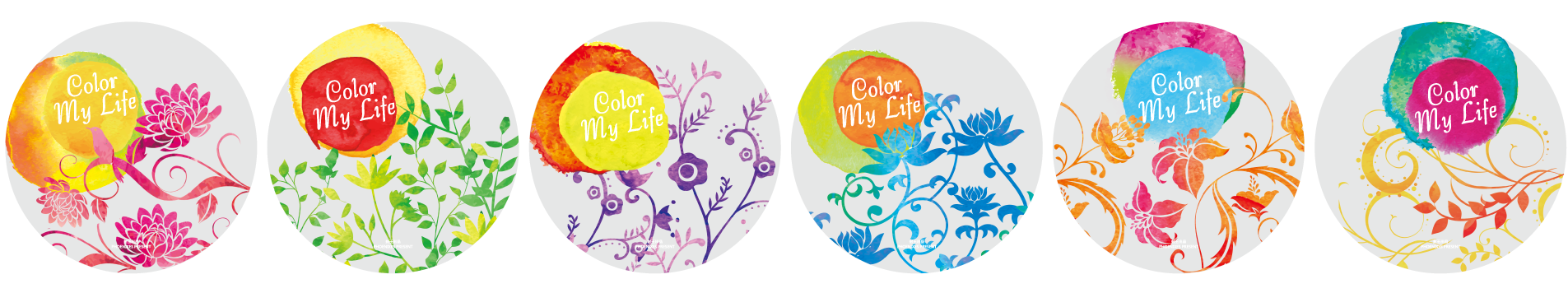 Màng niêm phong ES 6 hình - Dòng sản phẩm nhiều màu sắc