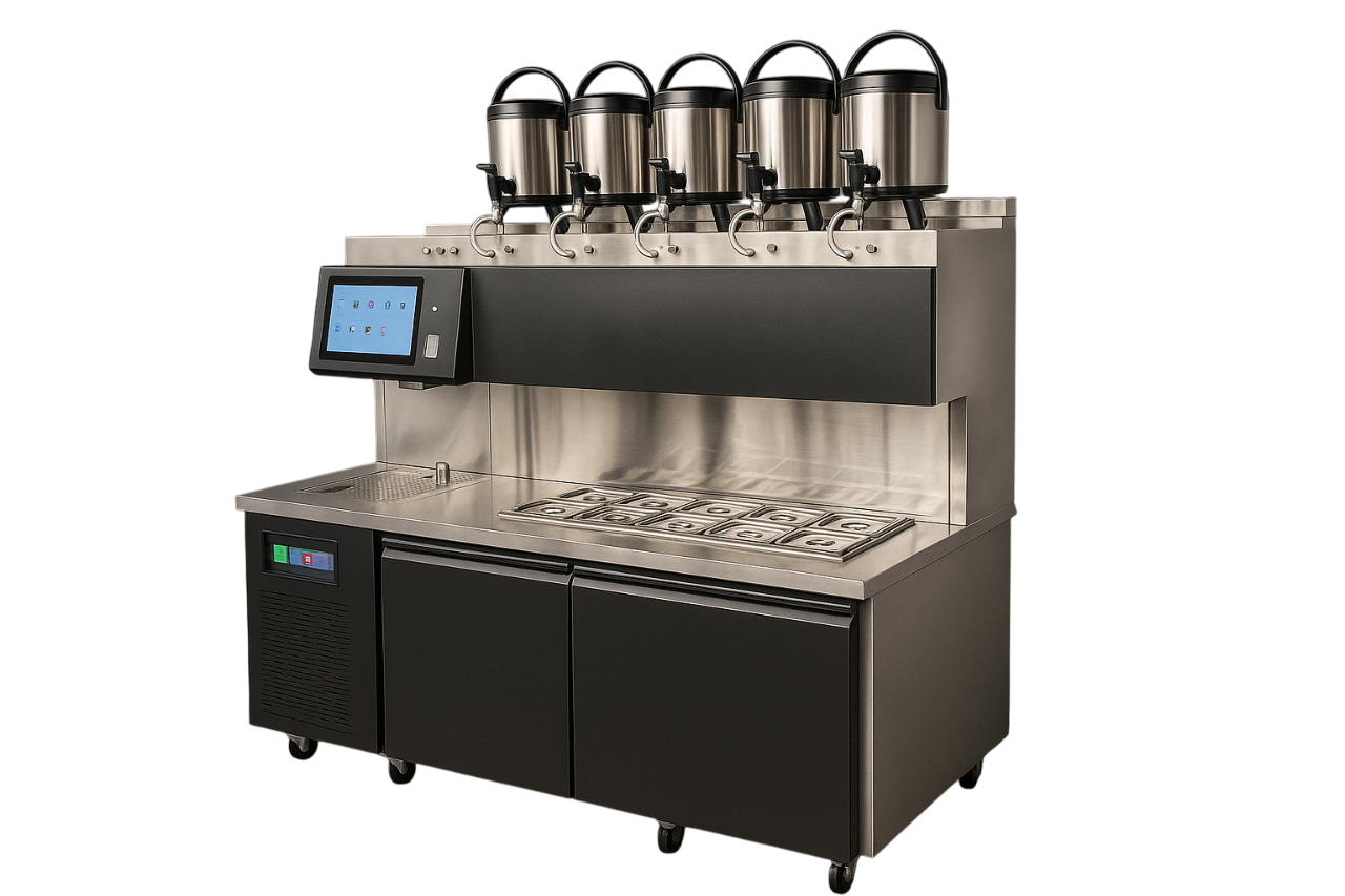 Trạm pha chế đồ uống thông minh đặt sàn PH-AB180