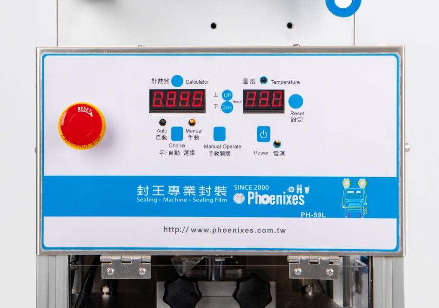 Máy dán khay với bảng điều khiển thân thiện với người dùng